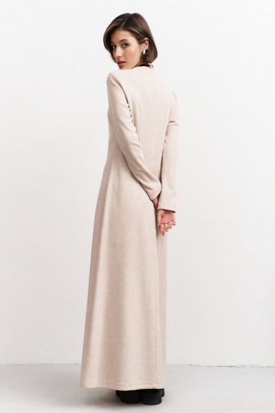 Платье RINKA 1454 бежевый - фото 6