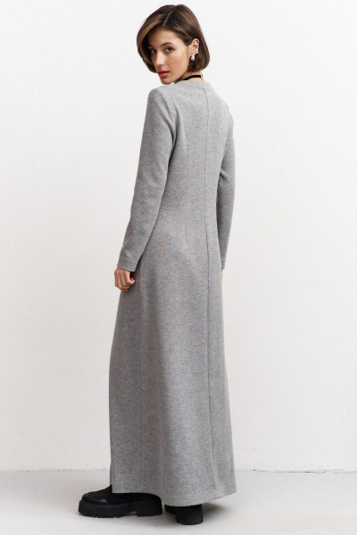 Платье RINKA 1454 серый - фото 9
