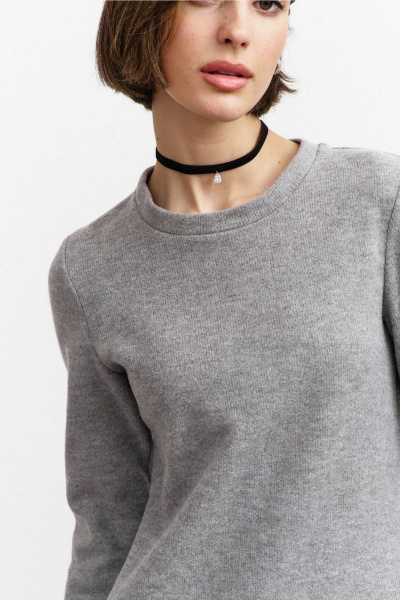 Платье RINKA 1454 серый - фото 6