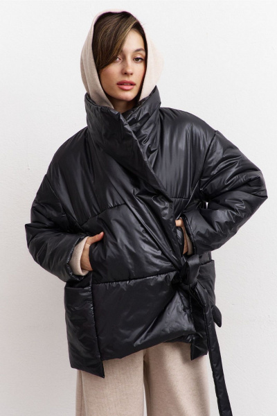 Куртка RINKA 1455 черный - фото 7