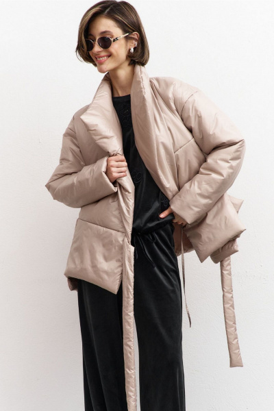 Куртка RINKA 1455 бежевый - фото 10