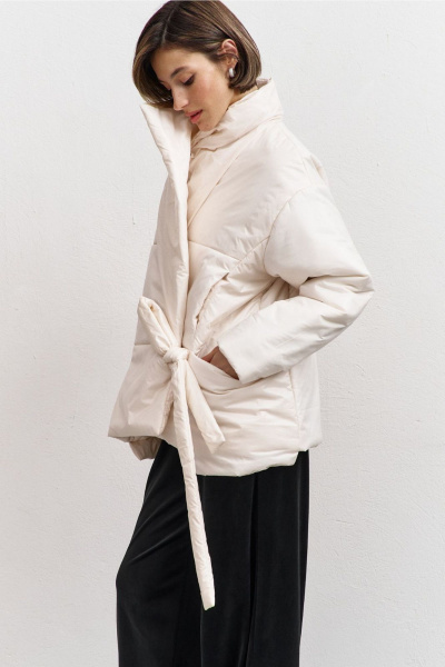 Куртка RINKA 1455 молочный - фото 7