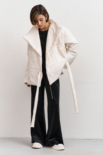 Куртка RINKA 1455 молочный - фото 5