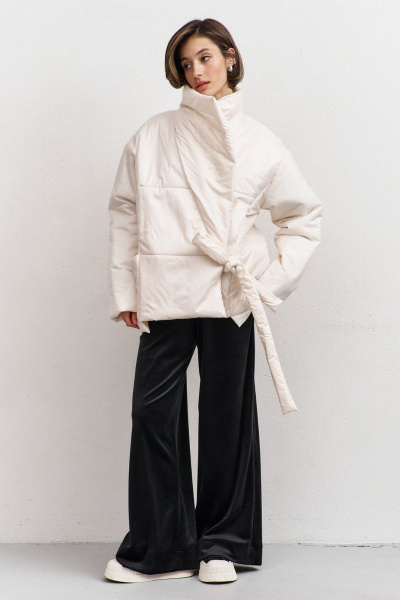 Куртка RINKA 1455 молочный - фото 3