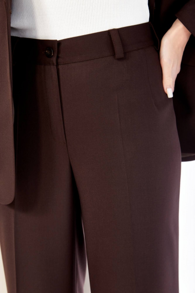 Брюки, жакет Shetti 4075 горький_шоколад - фото 9