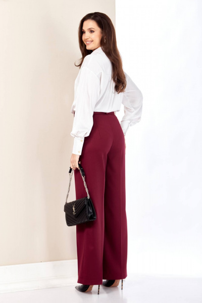 Брюки, жакет Shetti 4075 винный - фото 9