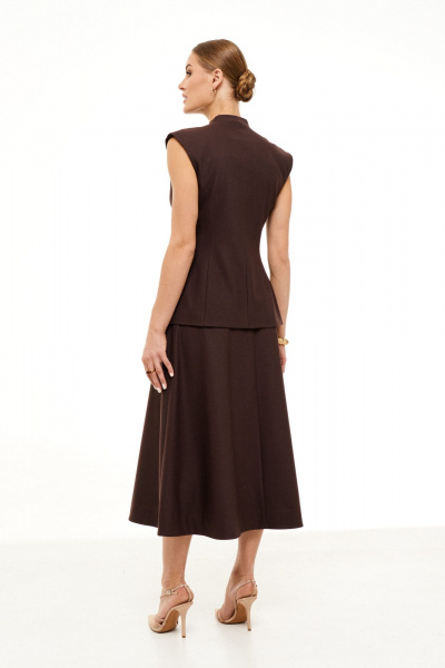 Юбка Prestige 5211 коричневый - фото 3