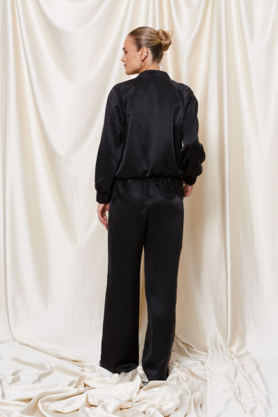 Бомбер, жакет Prestige 5357 черный - фото 4