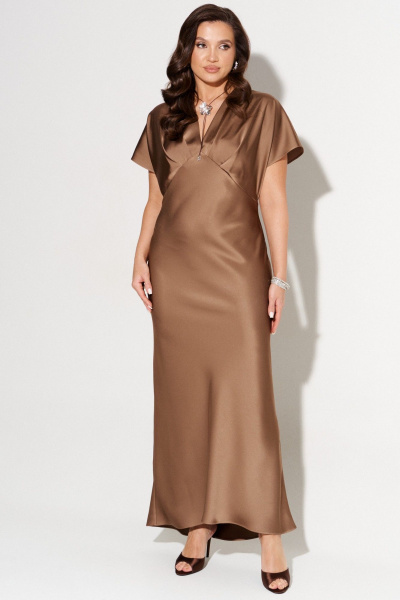 Платье AltaModa 1045 мокко - фото 6
