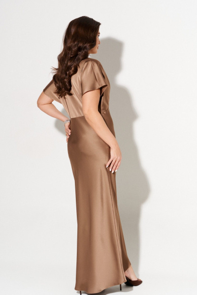 Платье AltaModa 1045 мокко - фото 3