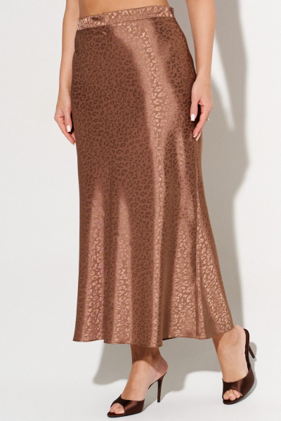 Блуза, юбка AltaModa 2015 светло-коричневый - фото 6