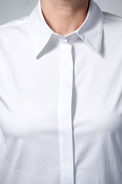 Рубашка SHLOMO 1-28 белый - фото 4