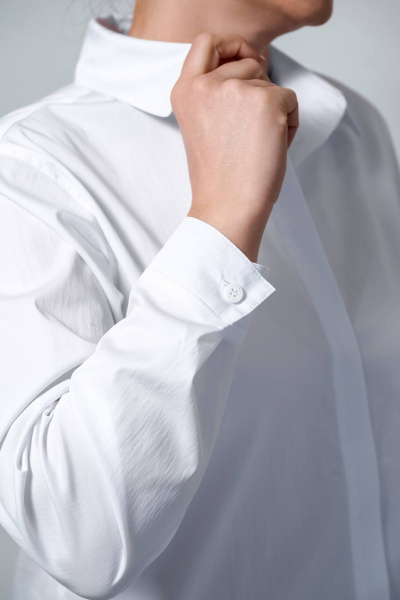 Рубашка SHLOMO 1-28 белый - фото 3