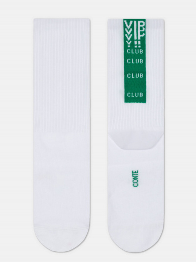 Носки CONTE ACTIVE белый-зеленый 20С-20СП - фото 5