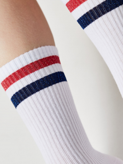 Носки CONTE ACTIVE белый-красный 19С-65СП - фото 6