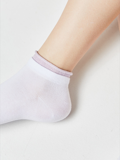 Носки CONTE ACTIVE белый-сиреневый 12С-32СП - фото 3