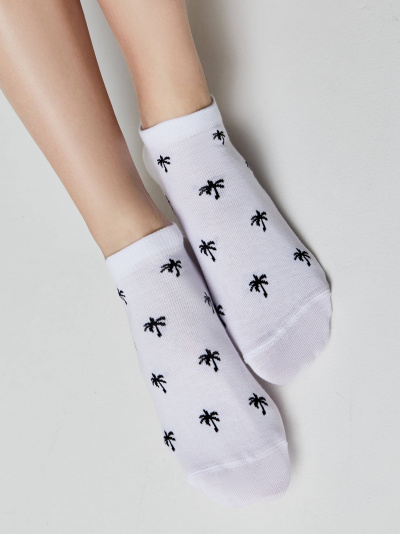 Носки CONTE ACTIVE белый-черный 23С-111СП - фото 1