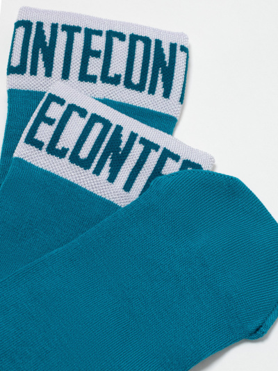 Носки CONTE ACTIVE темно-бирюзовый-белый 21С-24/1СП - фото 2
