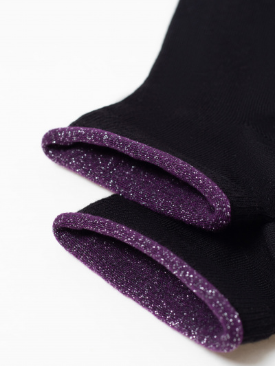 Носки CONTE ACTIVE черный-лиловый 12С-32СП - фото 3