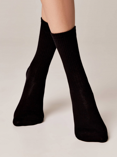 Носки CONTE ACTIVE черный-розовый 20С-20СП - фото 5