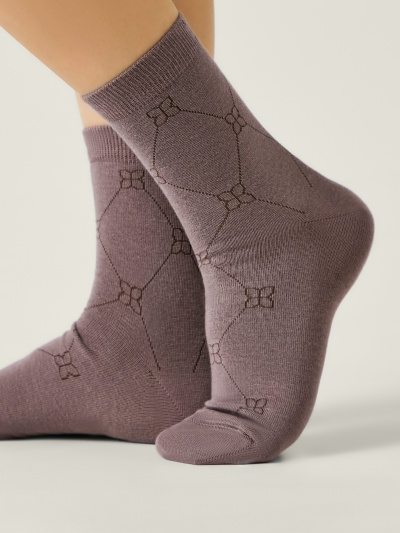 Носки CONTE CLASSIC кофейный 7С-22СП - фото 7