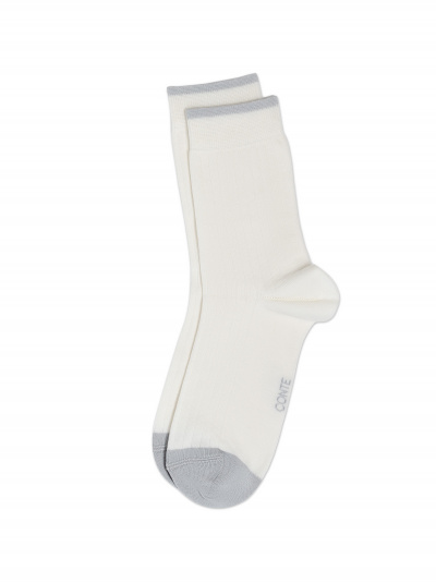 Носки CONTE CLASSIC молочный-серый 25С-32СП - фото 3