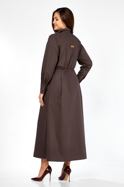 Платье ICY Street 25ICY115Ш-3 шоколад - фото 6