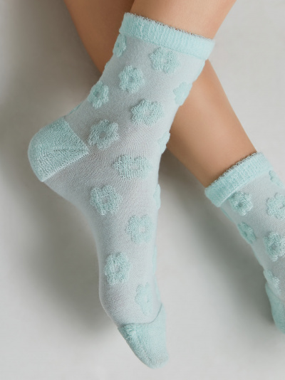 Носки CONTE COMFORT бледно-бирюзовый 23С-17СП - фото 1