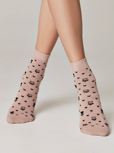 Носки CONTE COMFORT пепельно-розовый 7С-47СП - фото 2