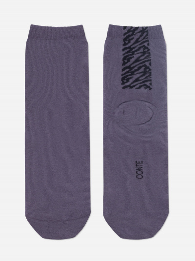 Носки CONTE COMFORT серо-фиолетовый 7С-47СП - фото 5