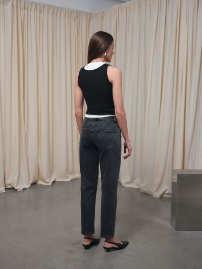 Брюки CONTE CON-847 washed black - фото 4