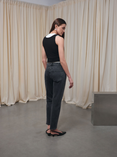 Брюки CONTE CON-847 washed black - фото 6