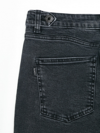 Брюки CONTE CON-847 washed black - фото 7