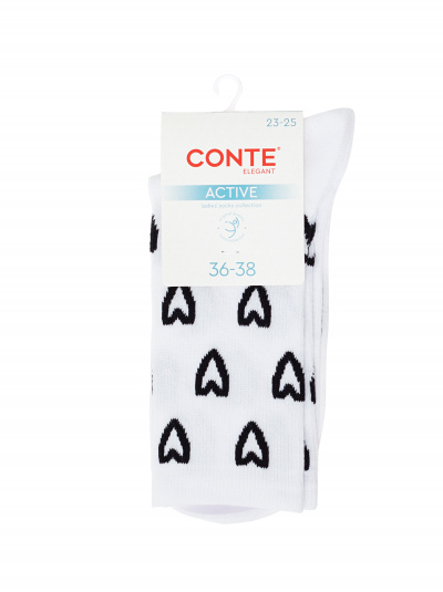 Носки CONTE CONTE белый 24С-157СП - фото 4
