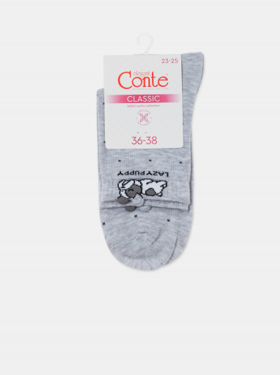 Носки CONTE CONTE светло-серый 17С-183СП - фото 5