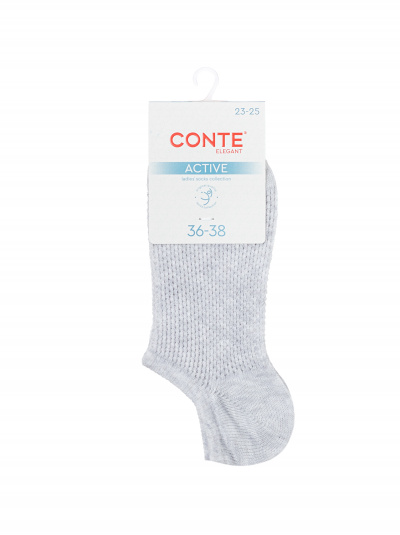 Носки CONTE CONTE светло-серый 24С-76СП - фото 1