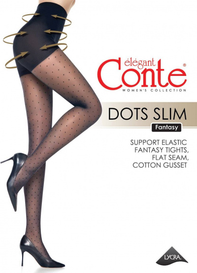 Колготки CONTE DOTS SLIM nero 22С-1СП - фото 8