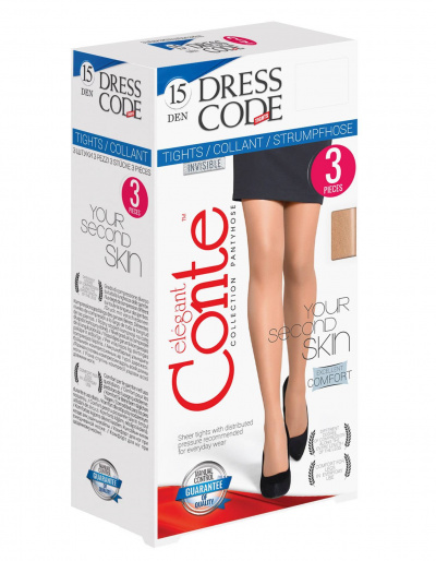 Колготки CONTE DRESS CODE 15 bronz 8С-59СПД - фото 13