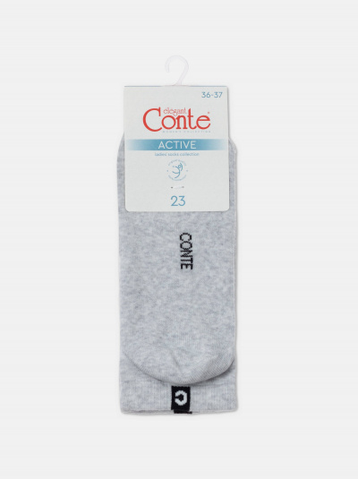 Носки CONTE ELEGANT ACTIVE светло-серый 16С-92СП - фото 2