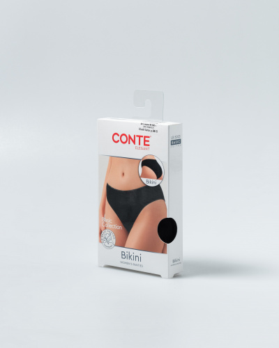 Трусы CONTE ELEGANT BASIC COLLECTION LB 5003 black lurex 24С-3189ТСП - фото 7