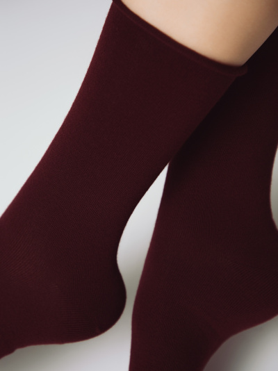 Носки CONTE ELEGANT COMFORT темно-бордовый 19С-101СП - фото 4
