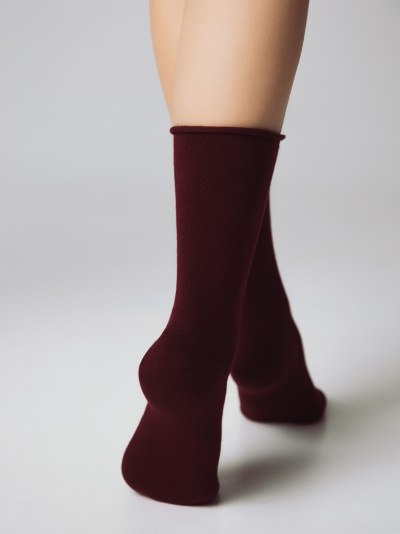 Носки CONTE ELEGANT COMFORT темно-бордовый 19С-101СП - фото 6