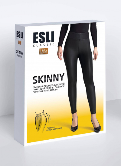 Леггинсы CONTE ESLI SKINNY SL001 nero - фото 2