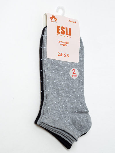 Носки CONTE ESLI бледно-бирюзовый-джинс 14С-116СПЕ - фото 1