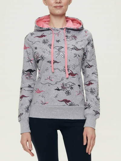 Джемпер CONTE ESLI серый меланж CTW3180013 - фото 1