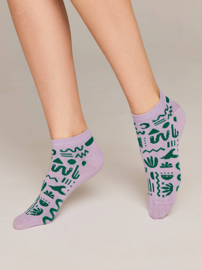 Носки CONTE ESLI сиреневый 22С-42СПЕ - фото 1