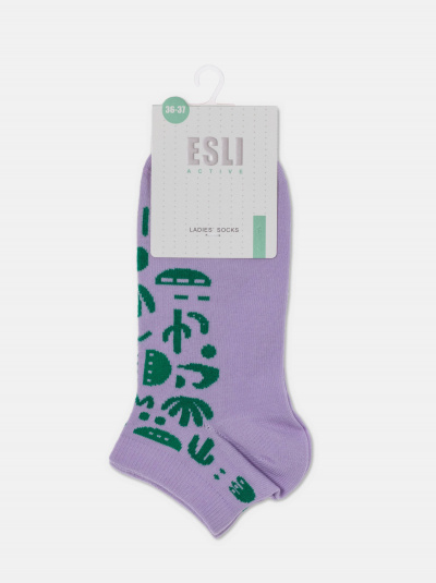 Носки CONTE ESLI сиреневый 22С-42СПЕ - фото 7