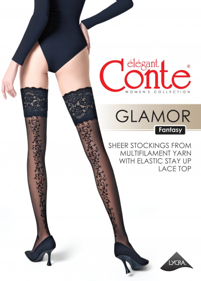 Колготки CONTE GLAMOR nero 22С-140СП - фото 3