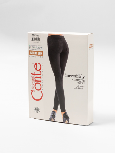 Леггинсы CONTE GOLDY LUX black 20С-1070ТСП - фото 1