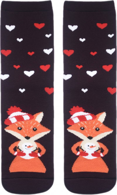 Носки CONTE HOME LINE 52-105 бордо - фото 2